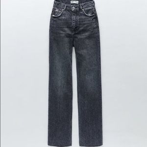 Zara ZW PREMIUM ‘90S FULL JEANS IN SENTINEL BLACK